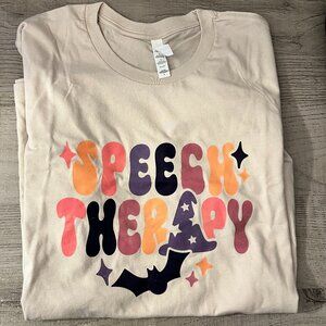 Halloween Speech Therapy T-Shirt, Speech Pathologist, Spooky